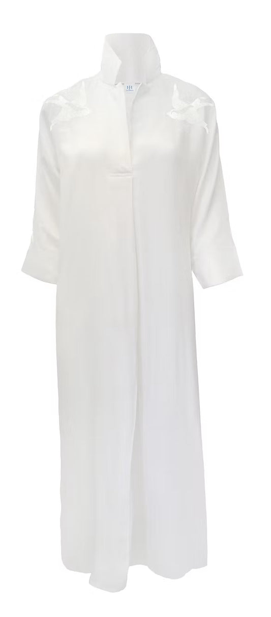 Jackie Swallow Maxi Dress