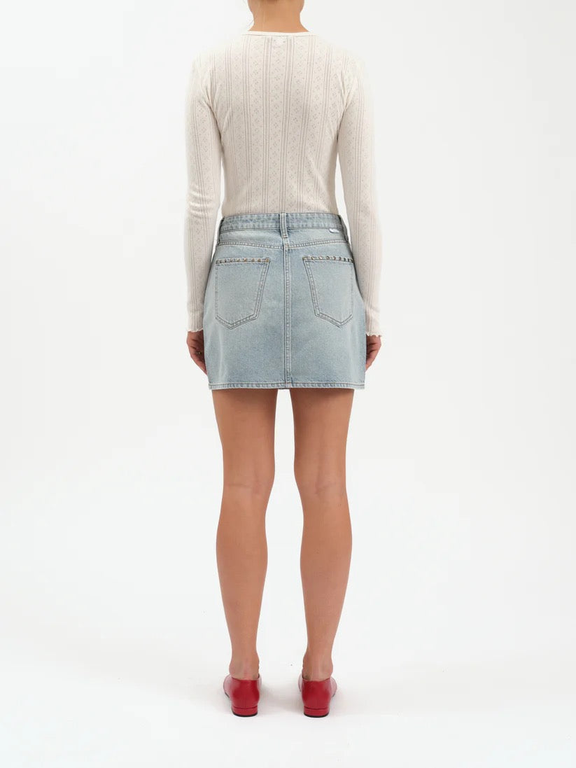 Stash Studded Mini Skirt