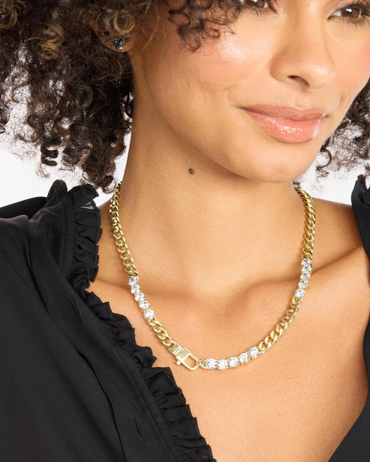 Julian's Obsessed with Diamonds Necklace 18"