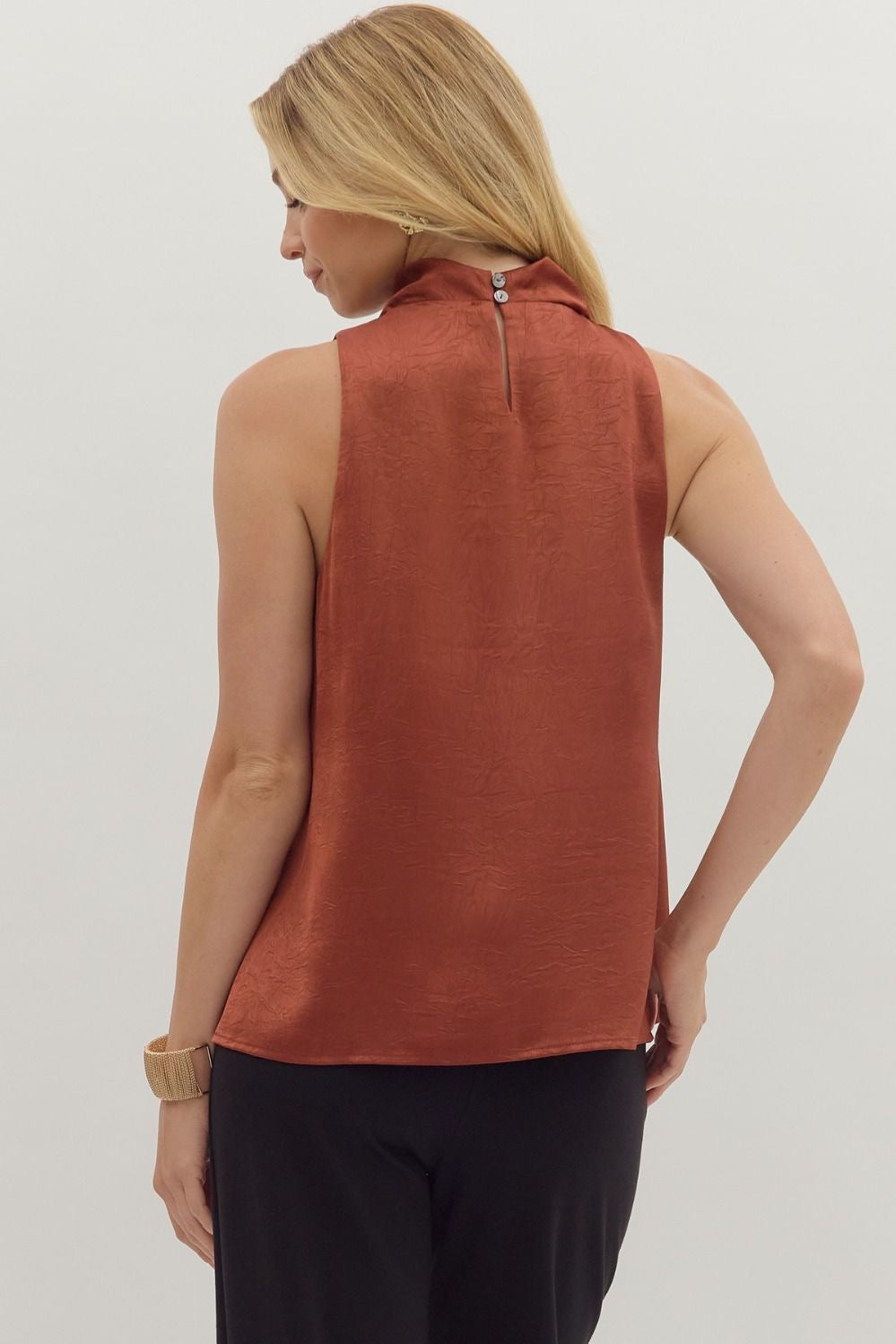 Chic in Silk Top