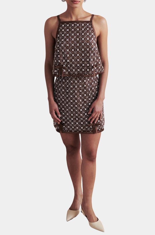Samm Daisy Bead Skirt Set