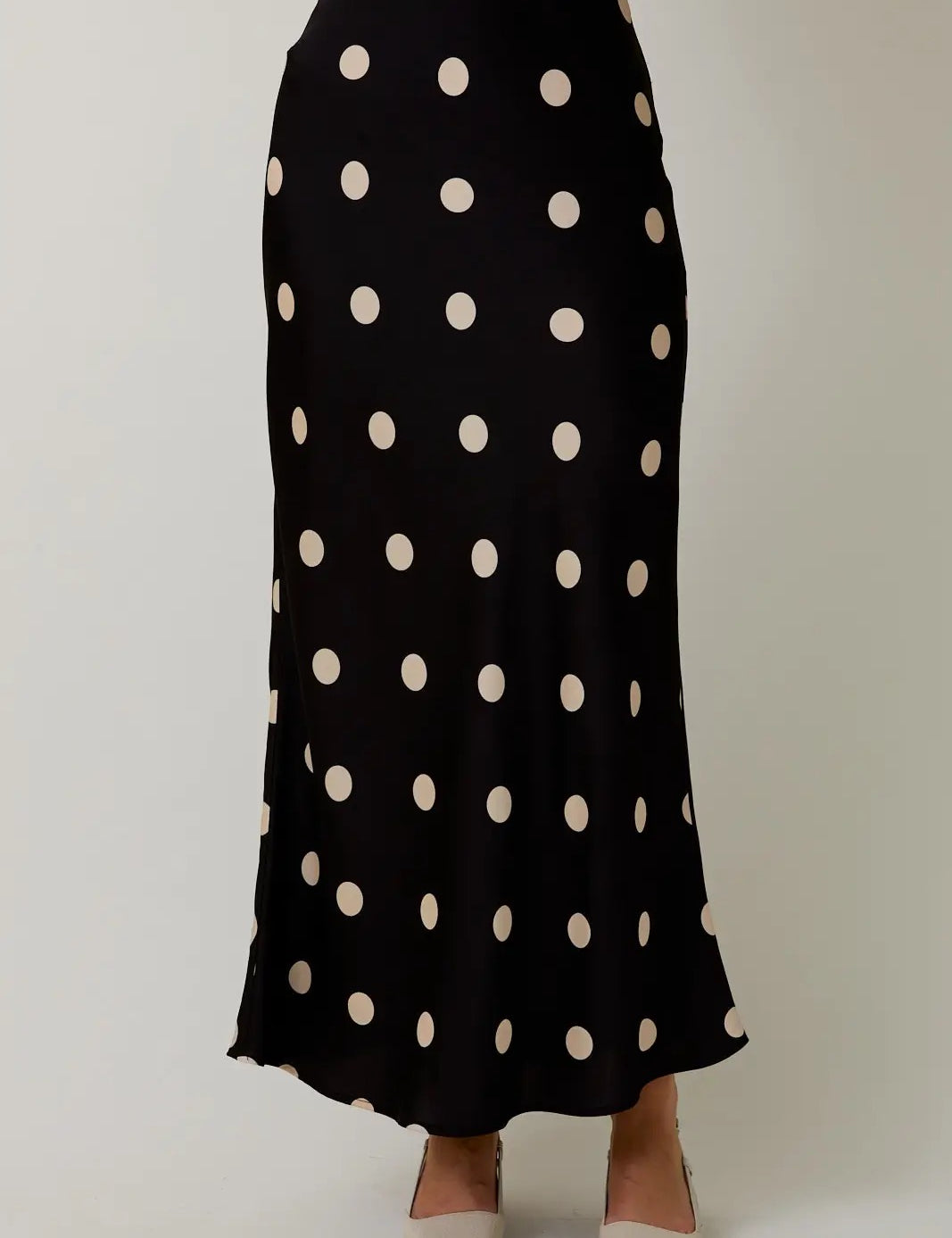 Covered in Dots Maxi Skirt