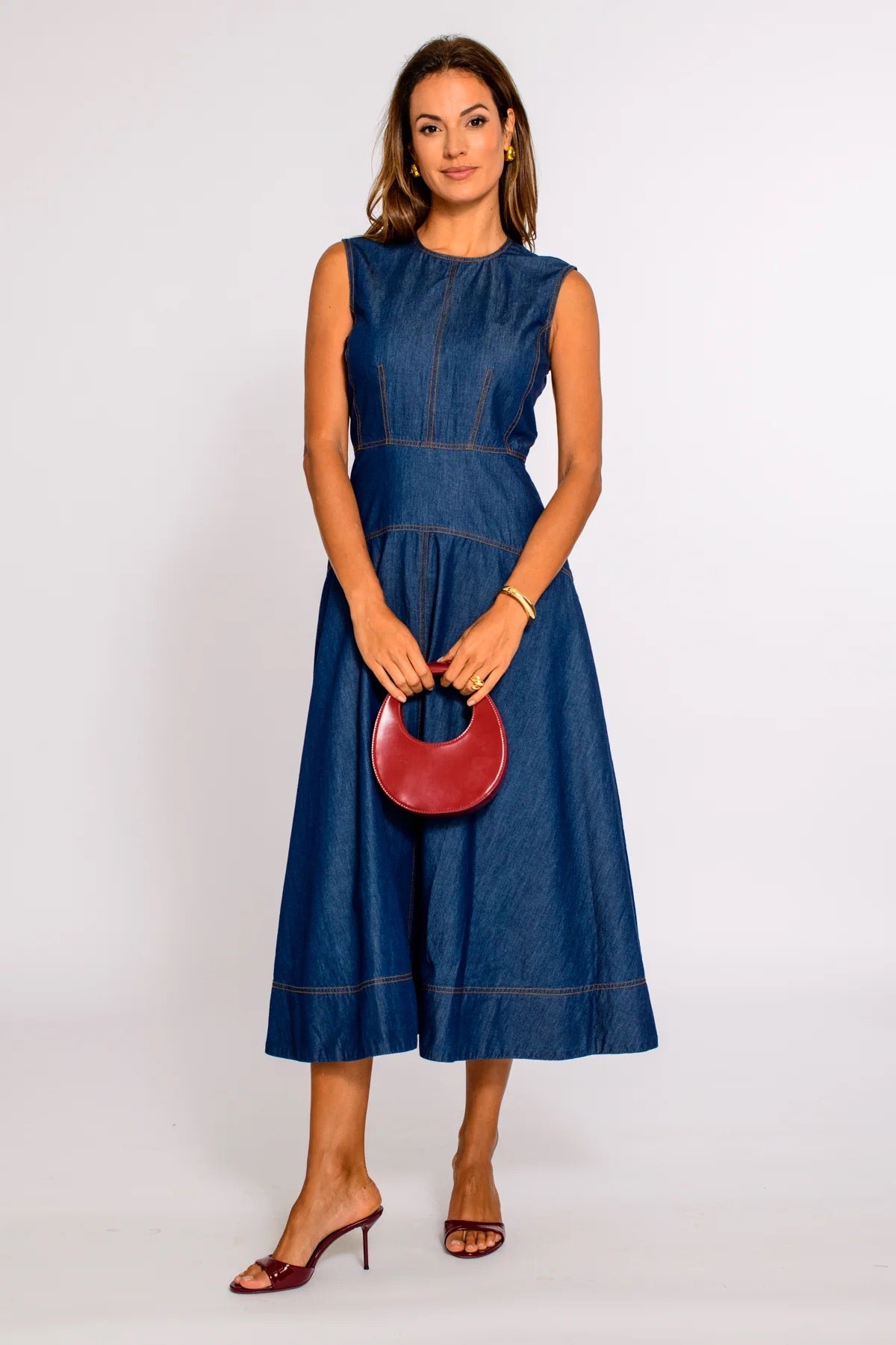Denim Claire Dress