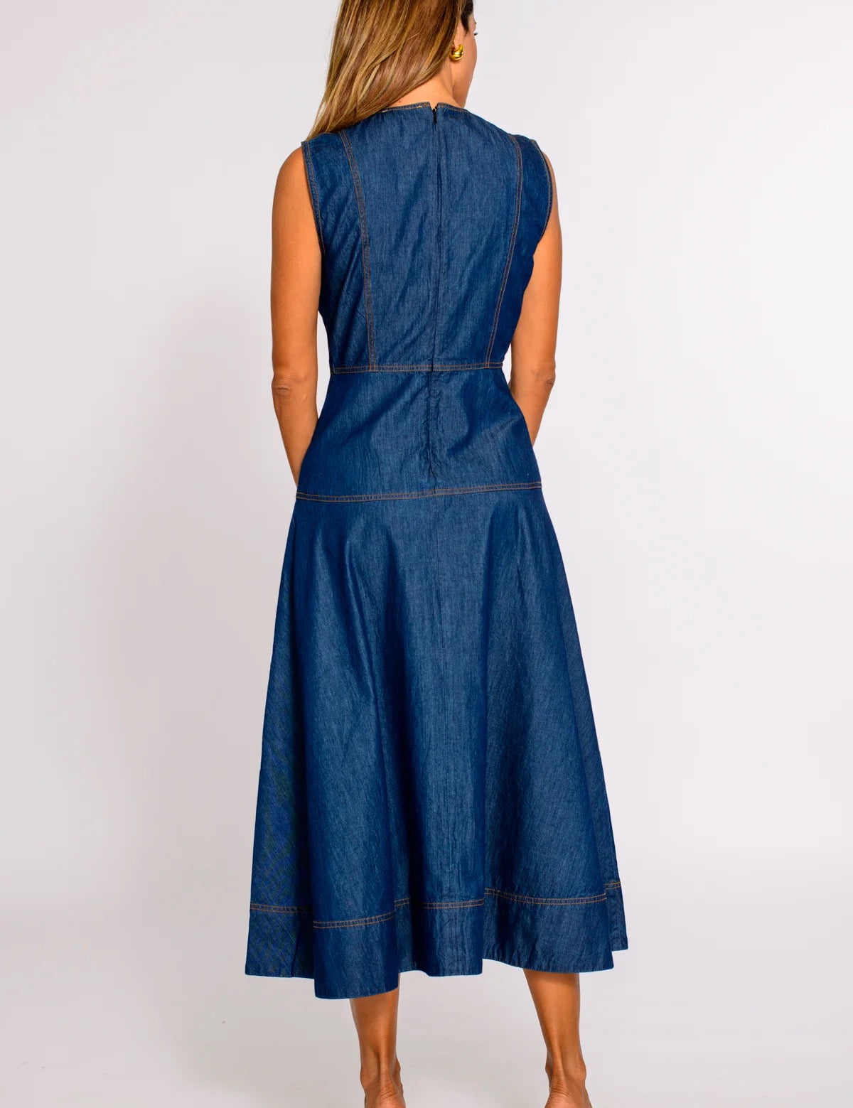 Denim Claire Dress