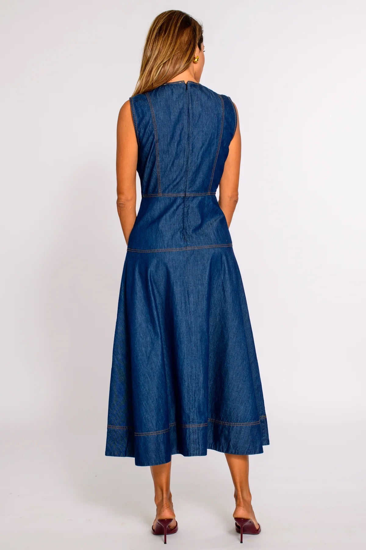 Denim Claire Dress