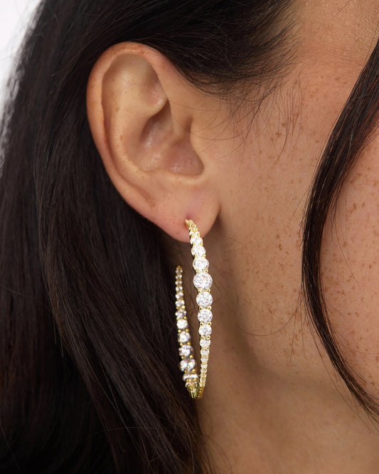Oh She Fancy Graduated 2" Hoops