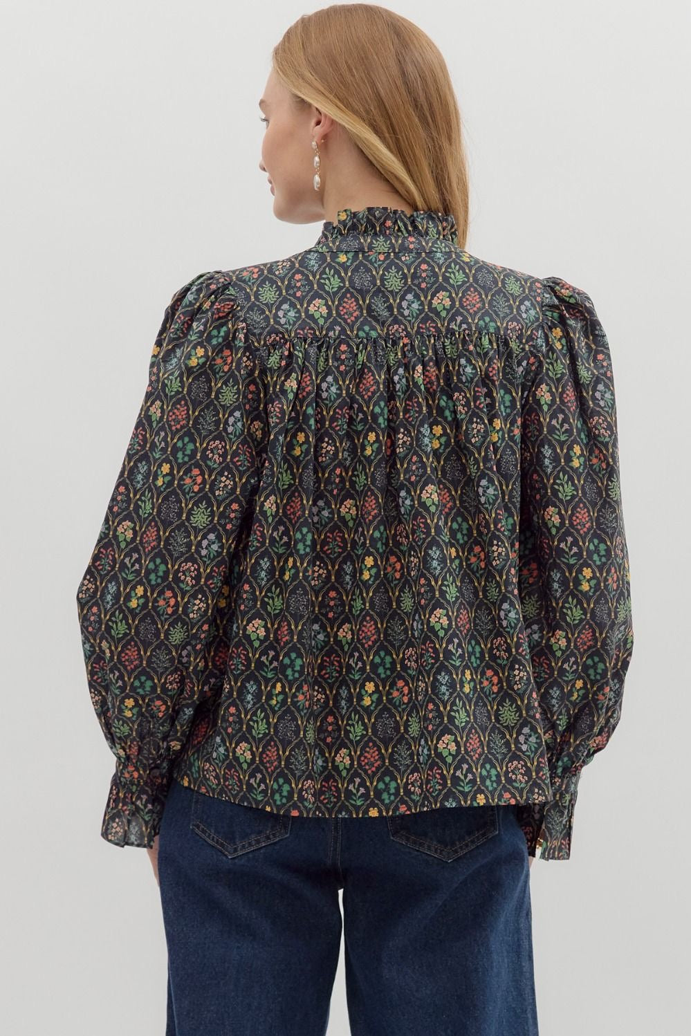 Katrina Floral Top