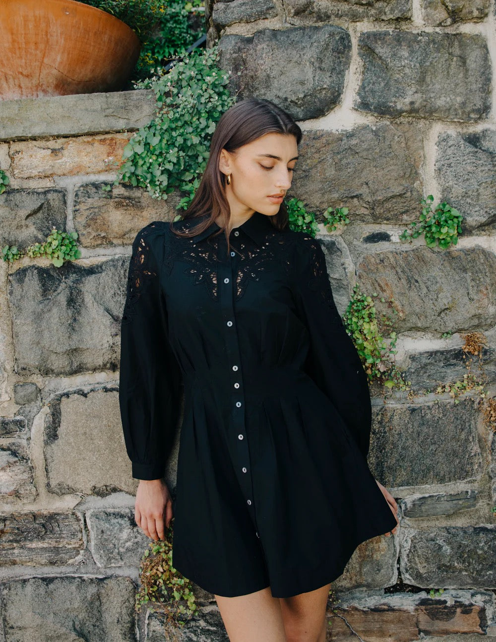 Marta Long Sleeve Mini Dress