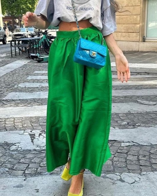 Ooh La La Satin Skirt