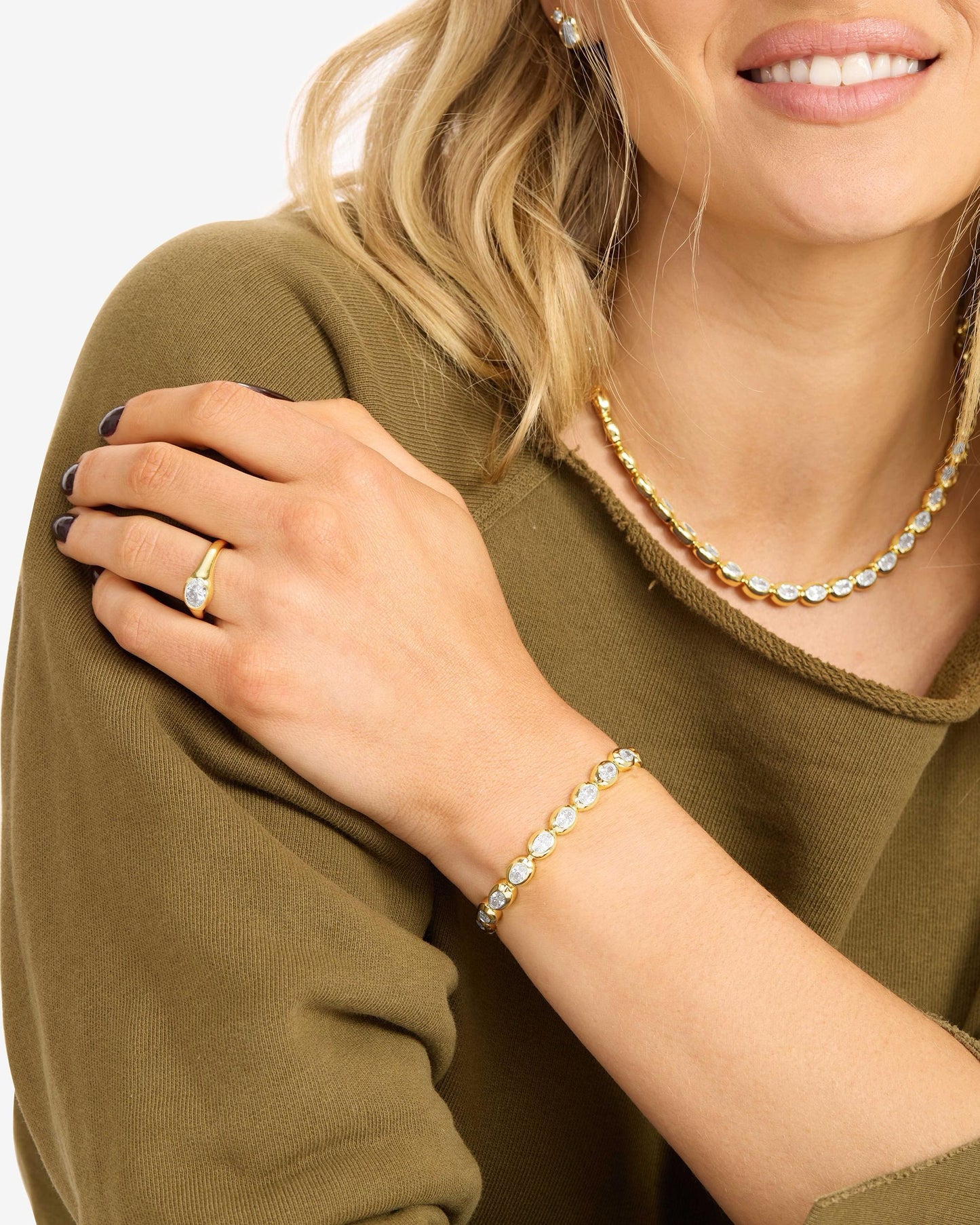 She's a Boss Tennis Bracelet