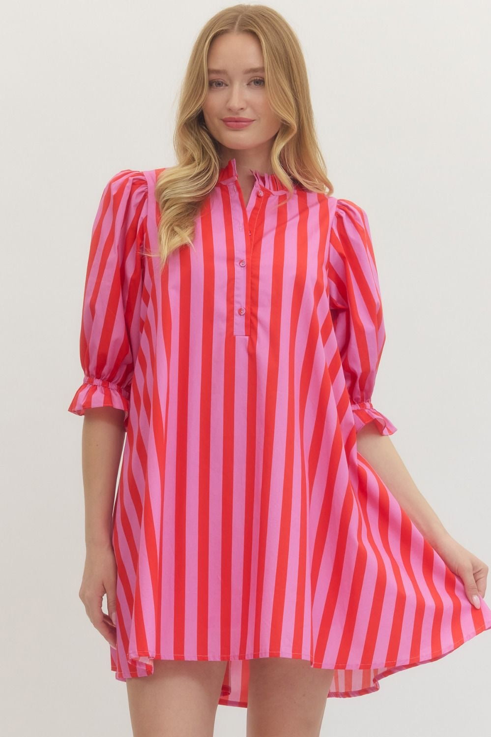Cecilia Stripe Mini Dress