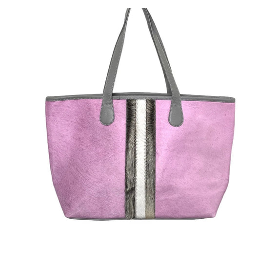 Blush Hyde Stripe Tote