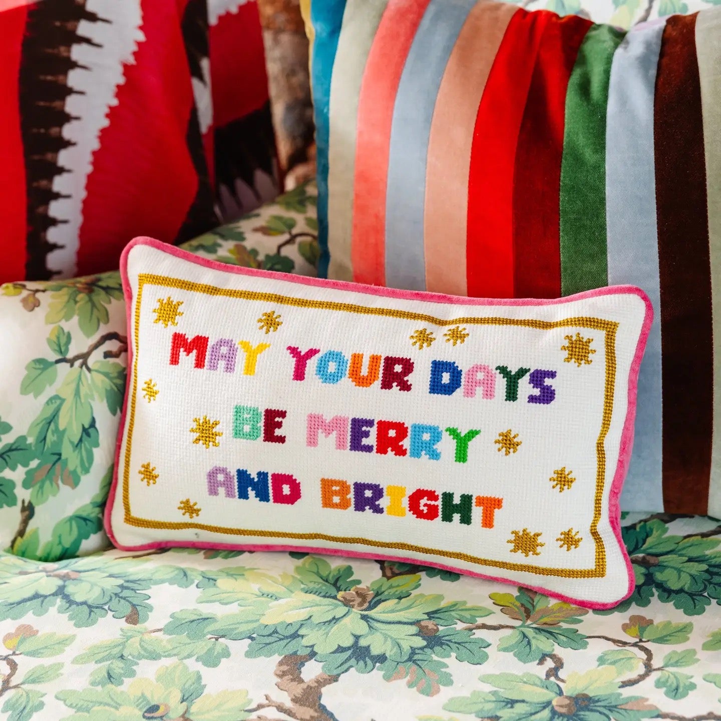 Merry and Bright Pillow