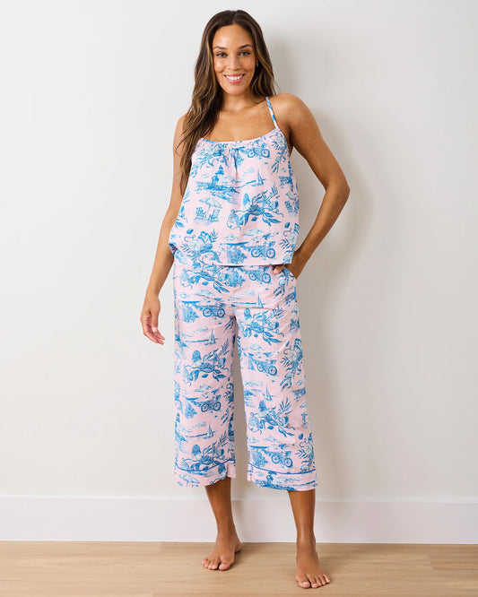 Mermaid Toile PJ Set