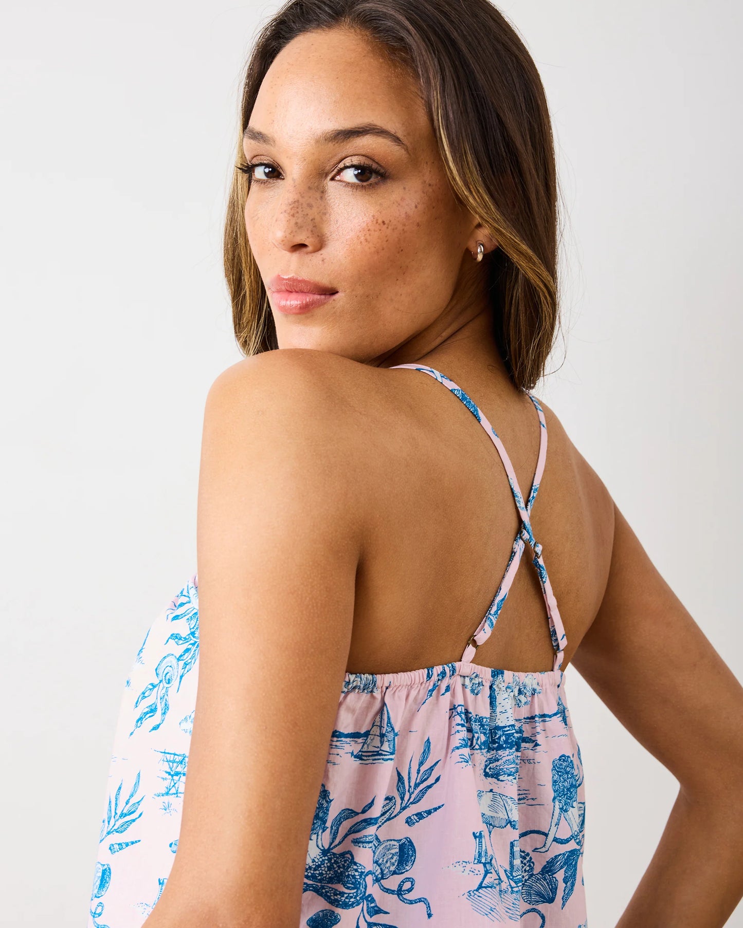 Mermaid Toile PJ Set