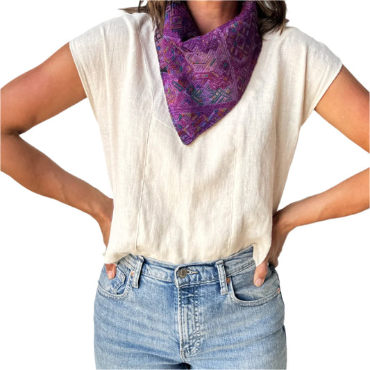 Plum Snap Bandana