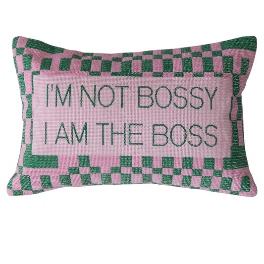 Not Bossy Pillow