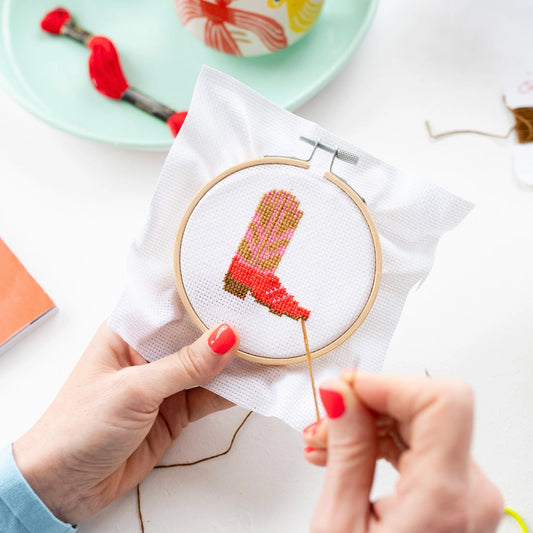 Cowboy Boot Stitch Kit