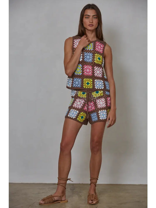 Really into Retro Short Set