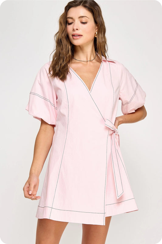 Girls Girl Wrap Dress