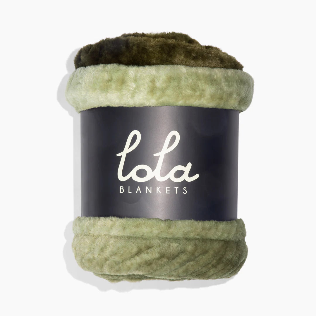 Green Ombre Lola Blanket - Thumbnail 2