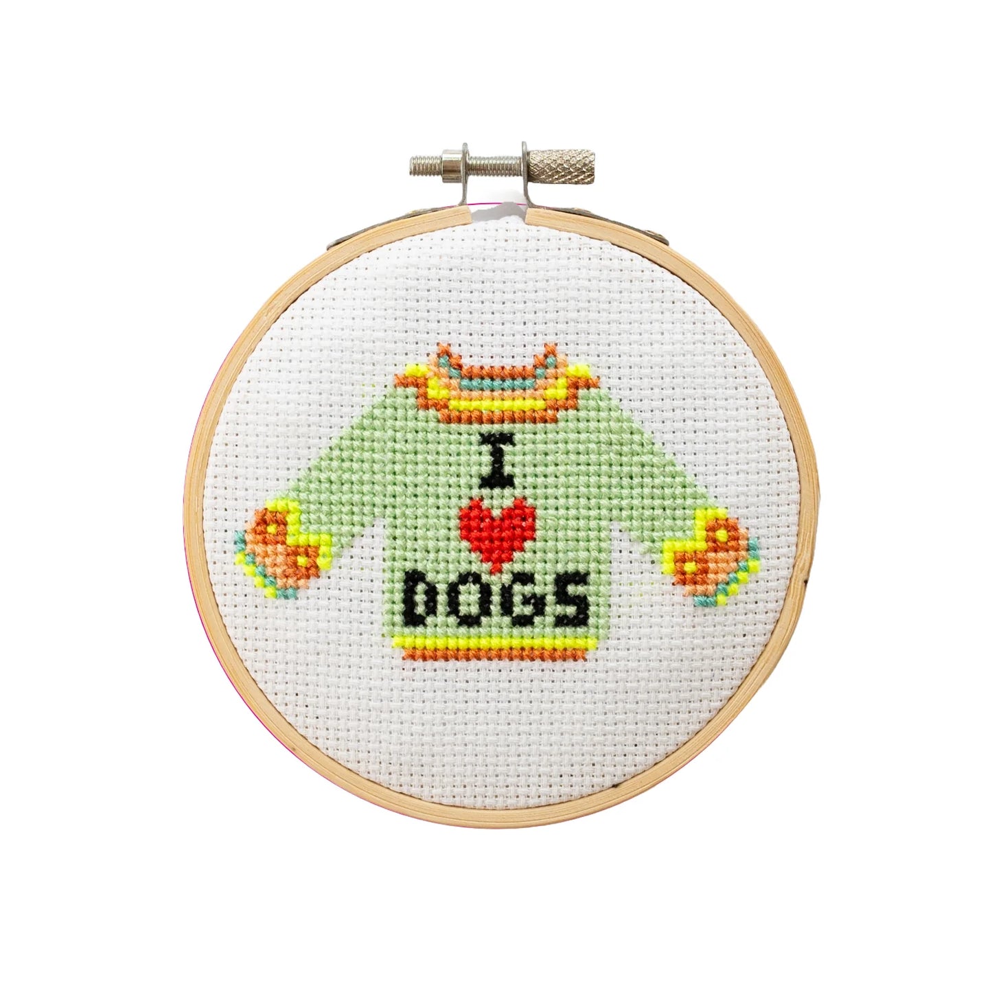I Love Dogs Stitch Kit