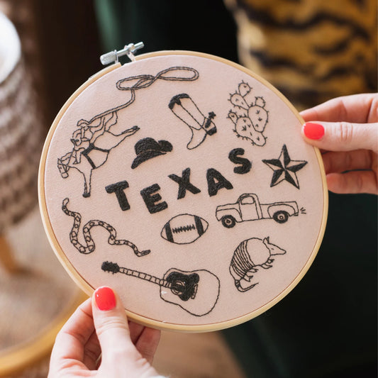 TX Embroidery Hoop Kit
