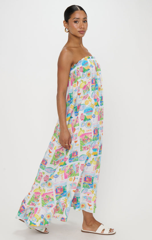 Around the World Maxi Dress